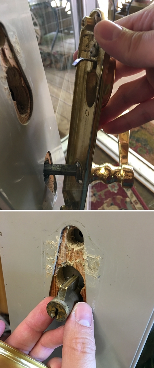 User submitted image of their door hardware.