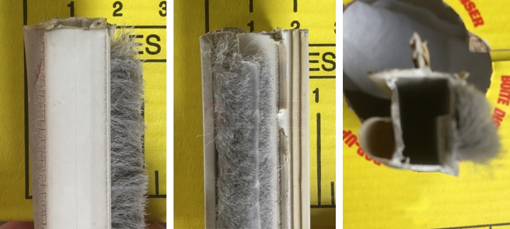 User submitted photos of weather seal.