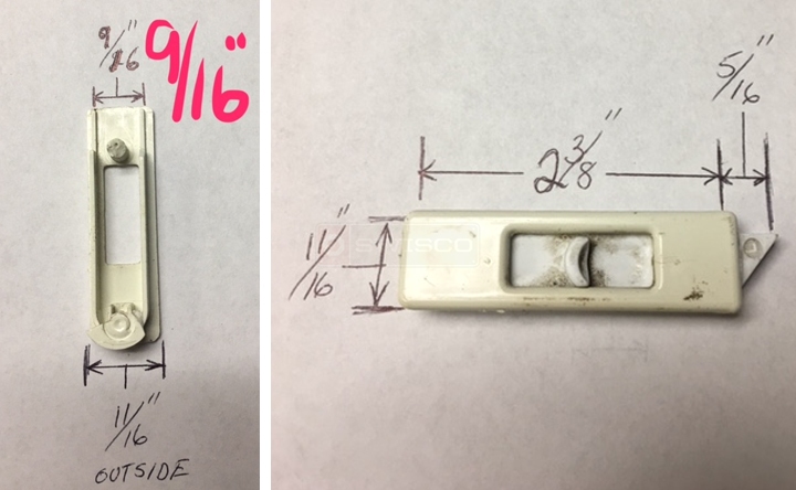 User submitted photos of a tilt latch.