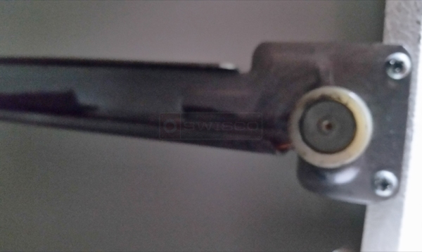 Damaged Drawer Roller