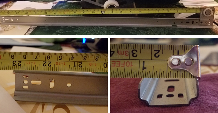 User submitted photos of drawer hardware.