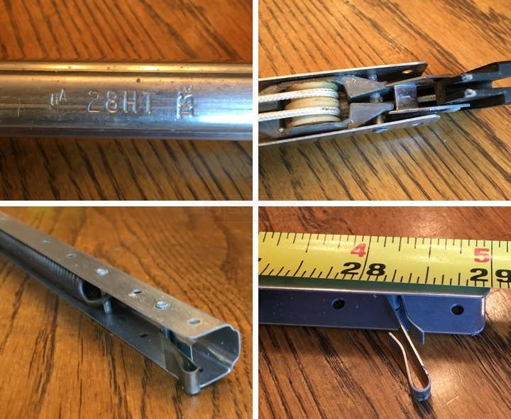 User submitted photos of a window balance.