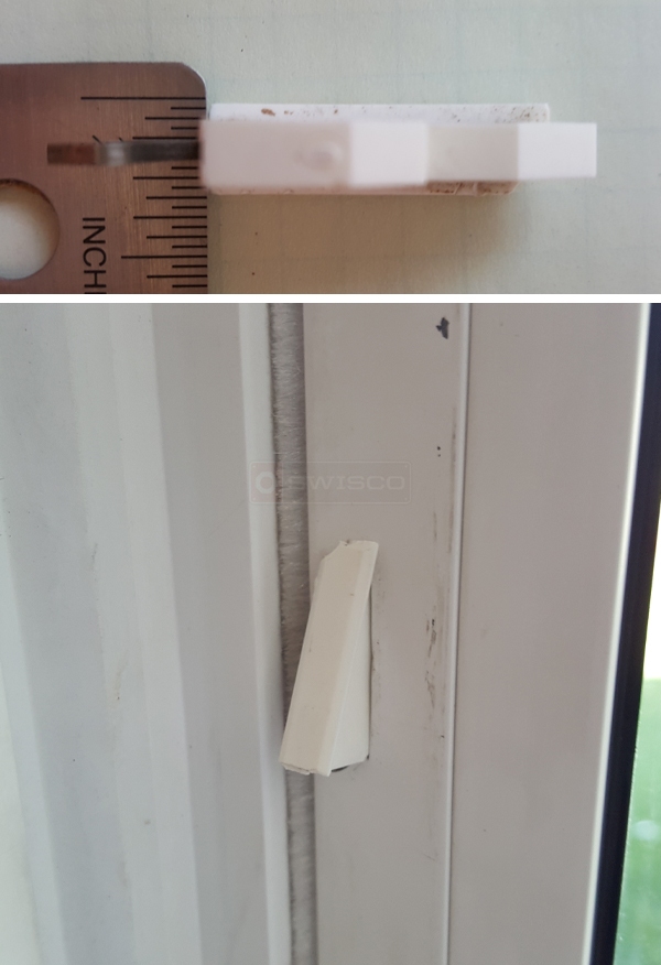 User submitted photos of a vent lock.