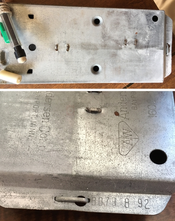 User submitted photos of a window balance.