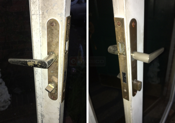 User submitted photos of a mortise lock.