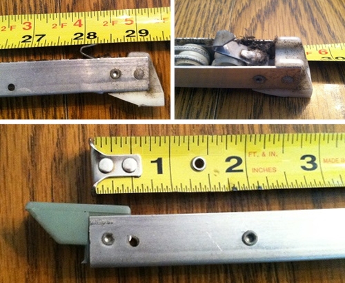 User submitted photos of a window balance.