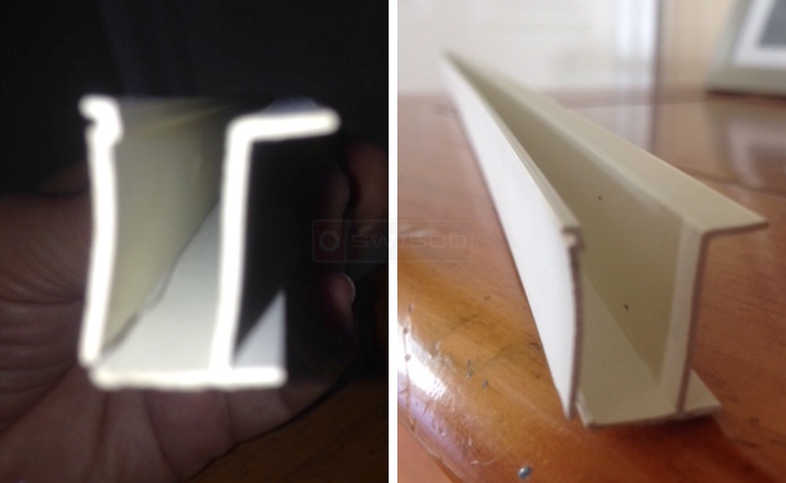 User submitted photos of a glazing bead.