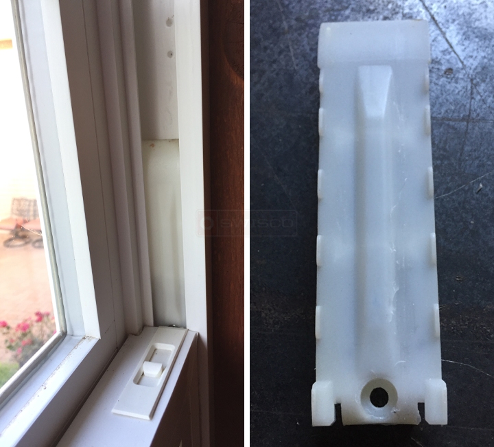 User submitted photos of a window balance.