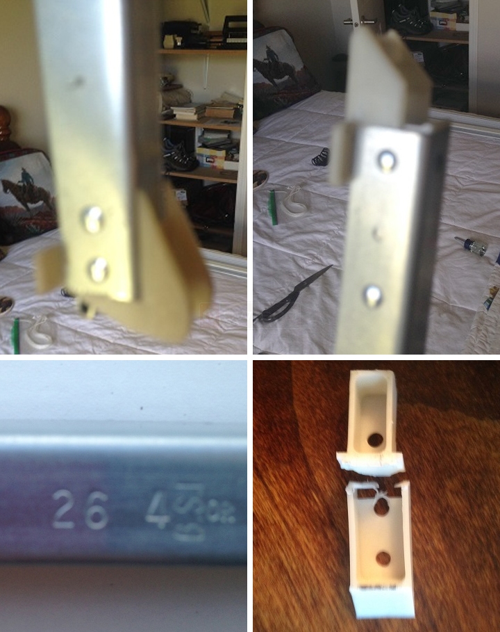 User submitted photos of a window balance.