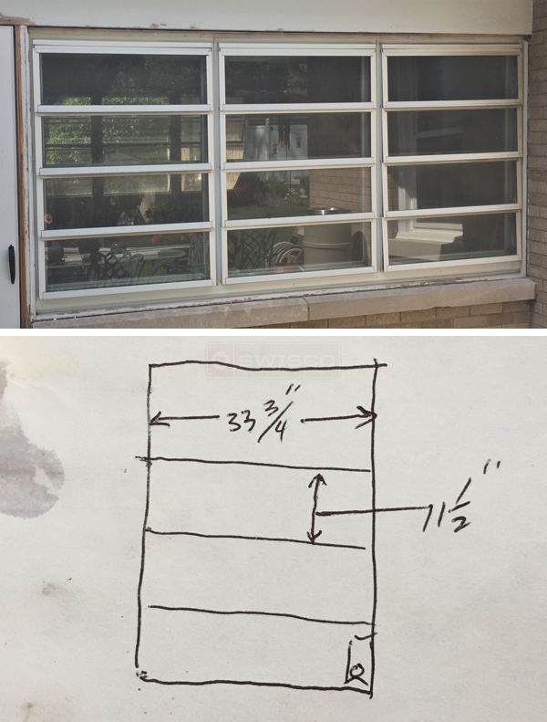 User submitted photos of window hardware.