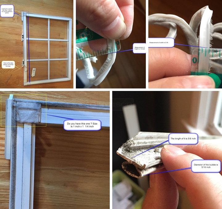 User submitted photos of window hardware.