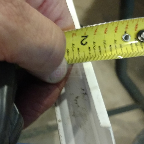 User submitted photos of snap-in glazing.