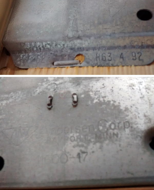 User submitted photos of a window balance.