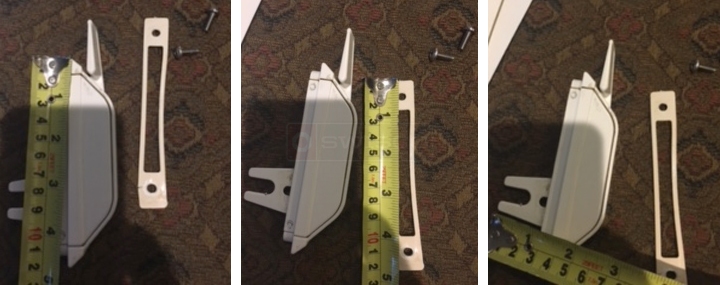 User submitted photos of a window lock.