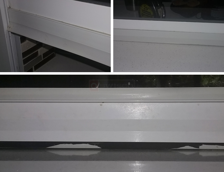 User submitted photos of window hardware.