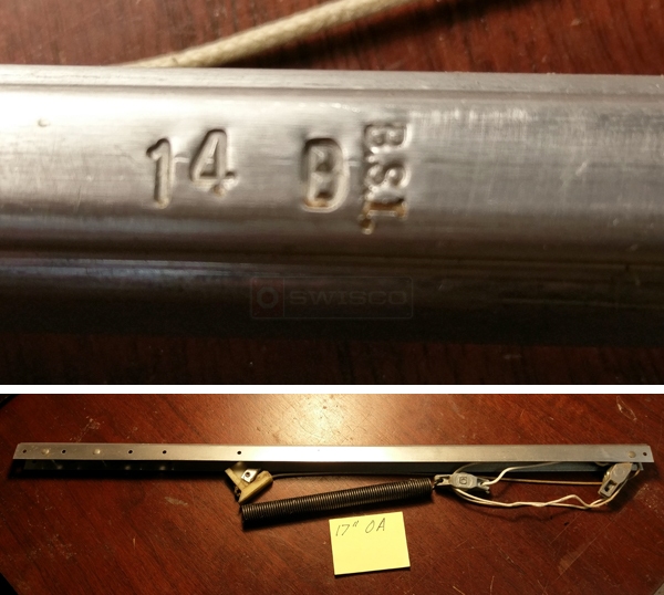 User submitted photos of a window balance.