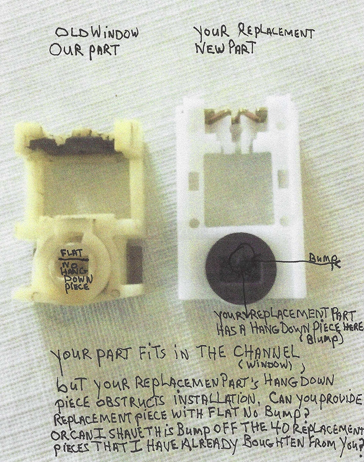 User submitted photos of a pivot shoe.