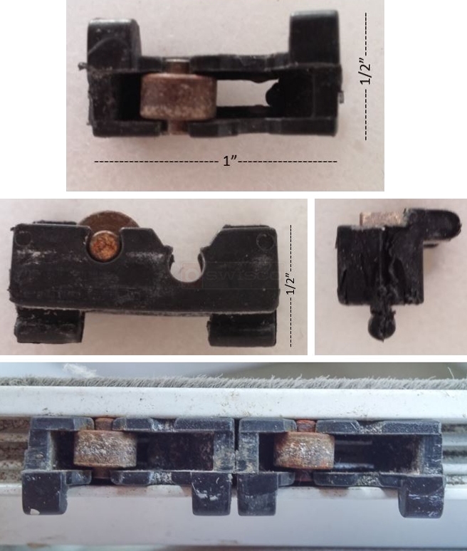User submitted photos of a window roller.