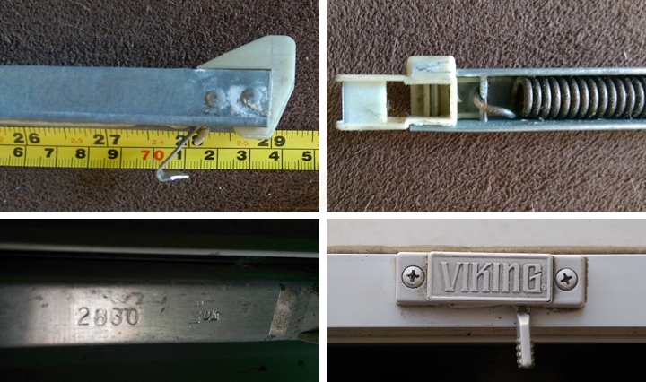User submitted photos of a window balance.