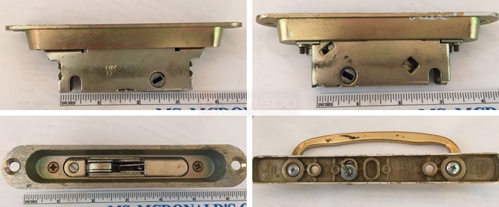 User submitted photos of a mortise lock.