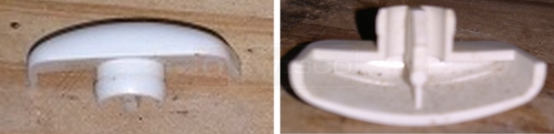User submitted photos of a weep hole cover.