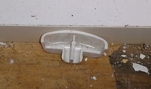 User submitted photos of a weep hole cover.