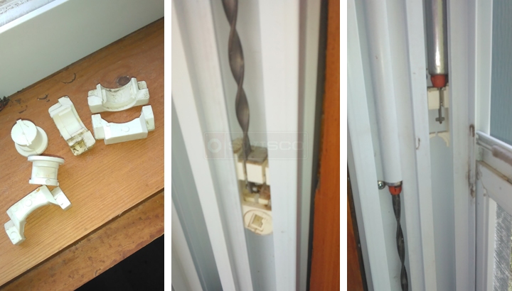 User submitted photos of a window balance.