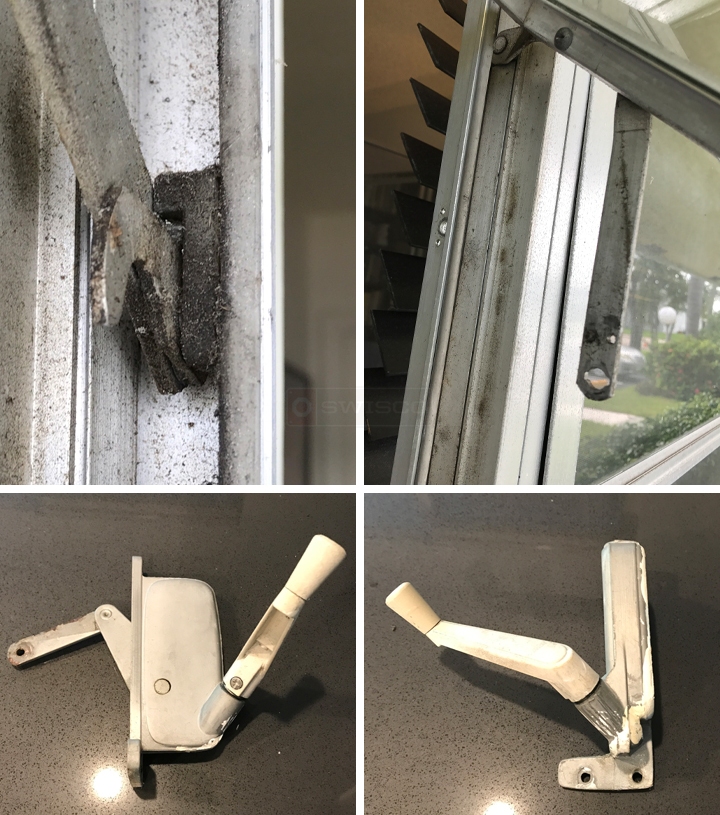 User submitted photos of a window operator.