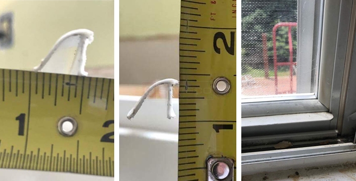 User submitted photos of snap-in glazing.