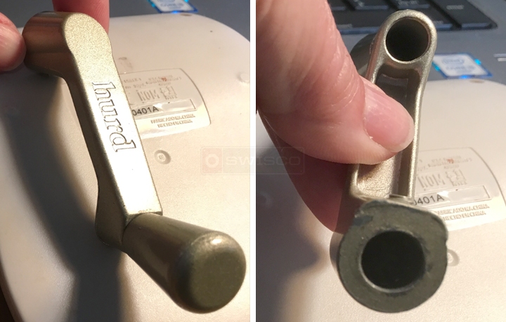 User submitted photos of a window operator handle.