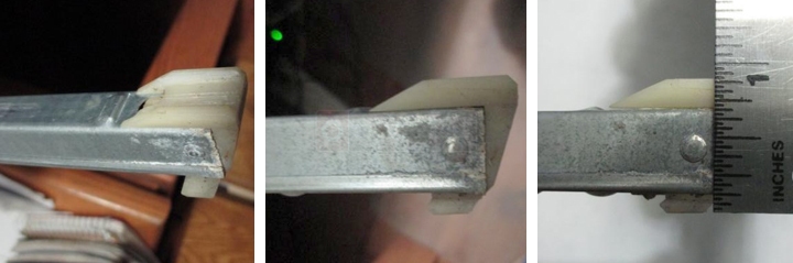 User submitted photos of a window balance.