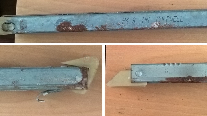 User submitted photos of a window balance.