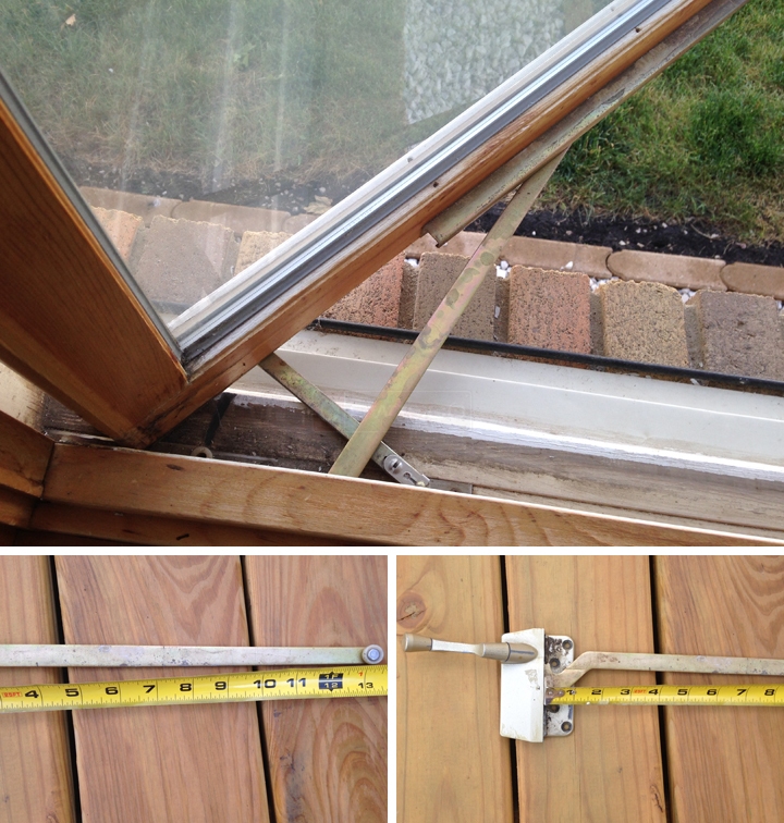 User submitted photos of a window operator.