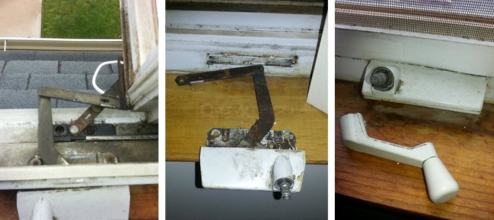 User submitted photos of a window operator.