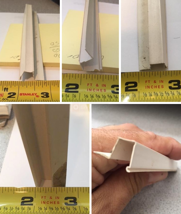 User submitted photos of snap-in glazing.
