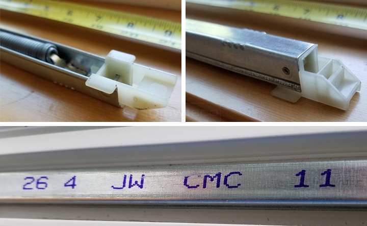 User submitted photos of a window balance.