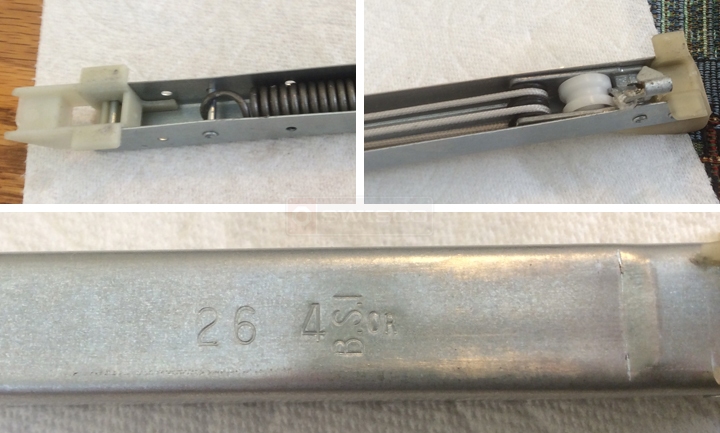 User submitted photos of a window balance.