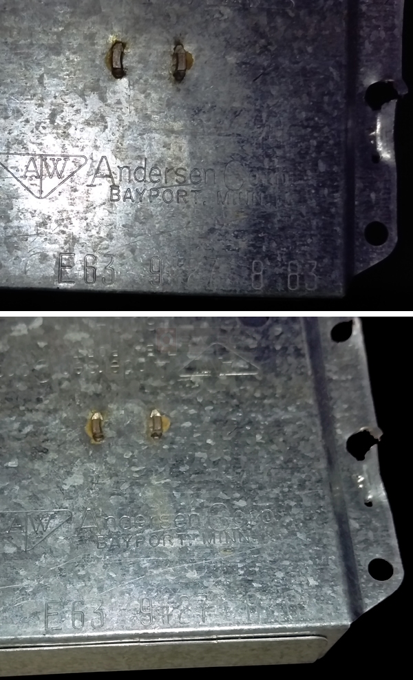 User submitted photos of a window balance.