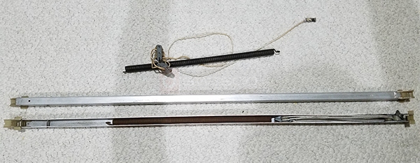 User submitted photos of a window balance.