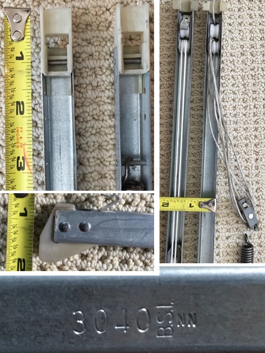 User submitted photos of a window balance.