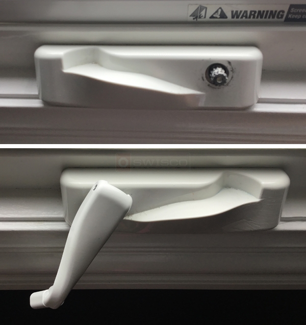 User submitted photos of a window operator.
