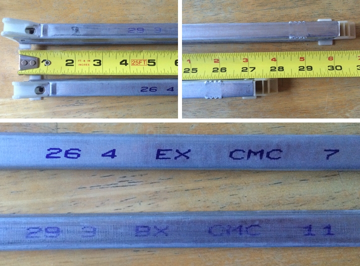 User submitted photos of a window balance.