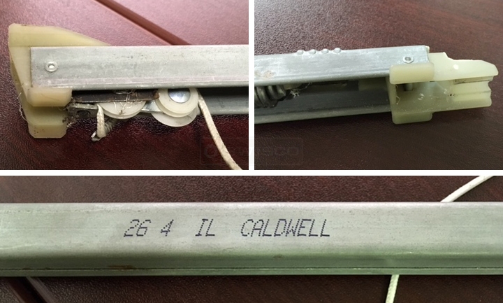 User submitted photos of a window balance.