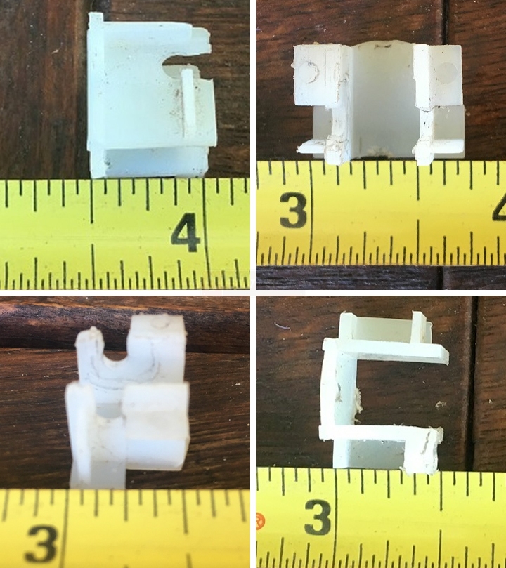 User submitted photos of window hardware.