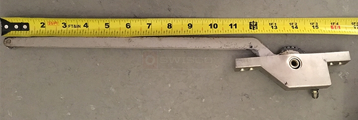 User submitted photos of a window operator.