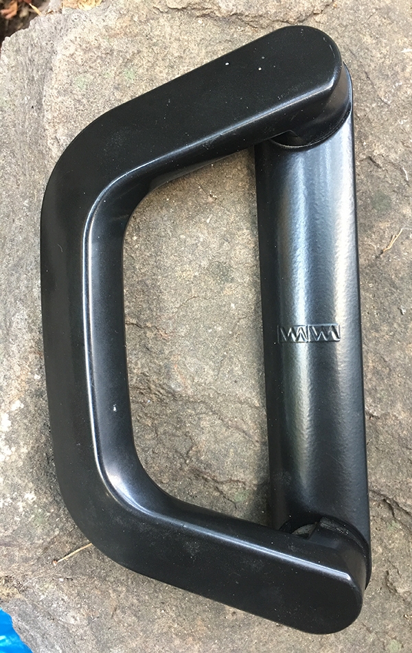 User submitted a photo of a patio door handle.