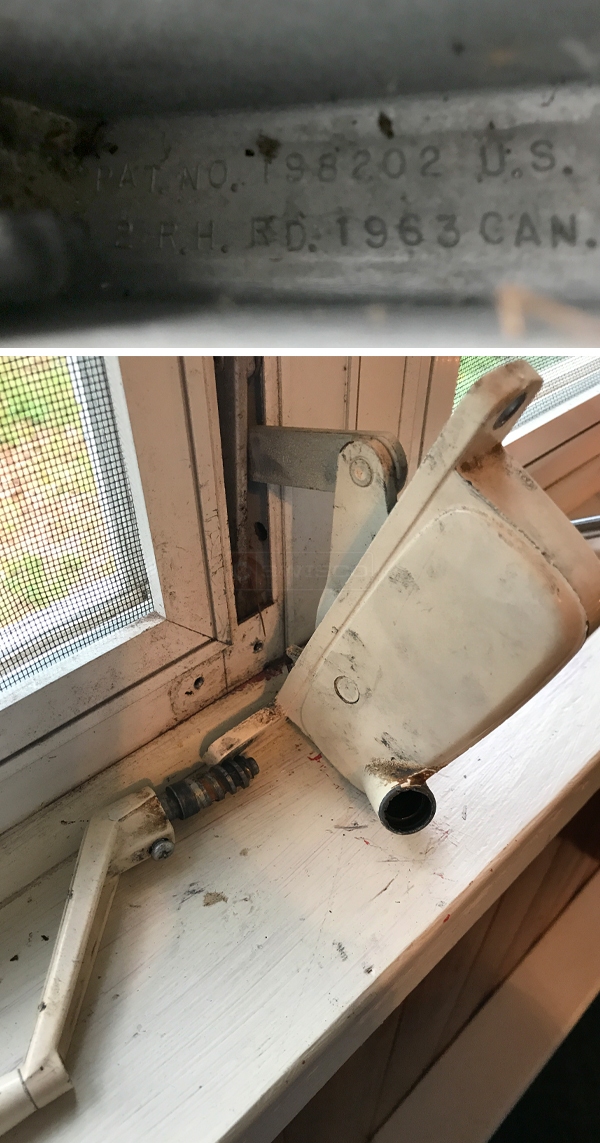 User submitted photos of a window operator.