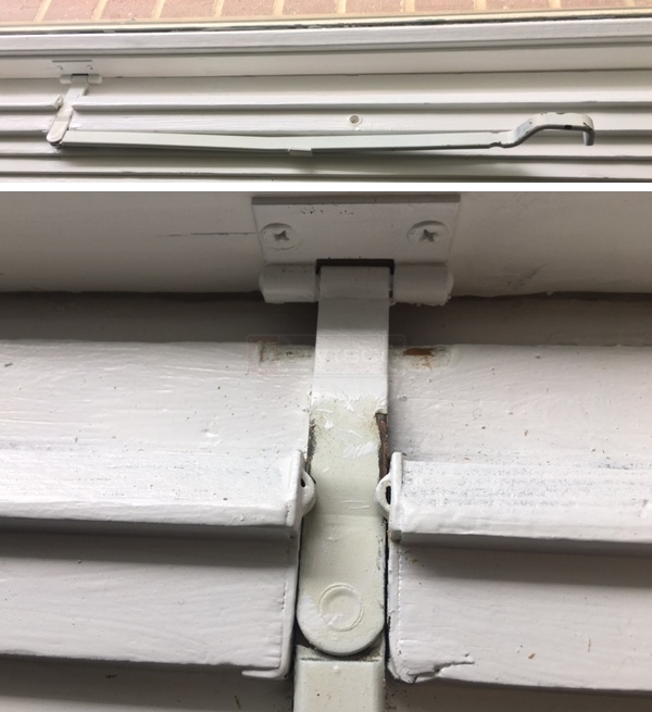 User submitted photos of window hardware.