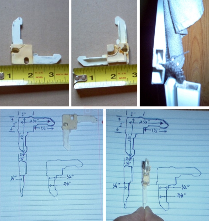 User submitted photos of screen corners.