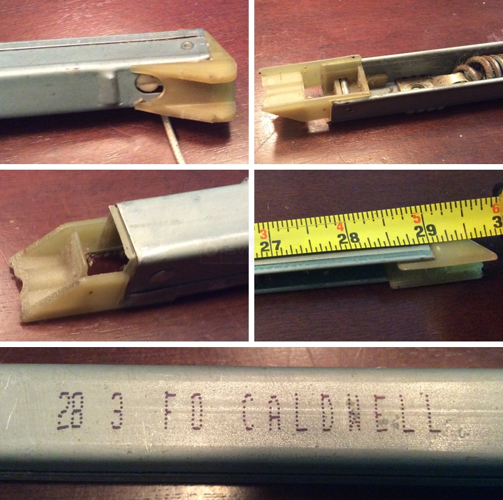 User submitted photos of a window balance.